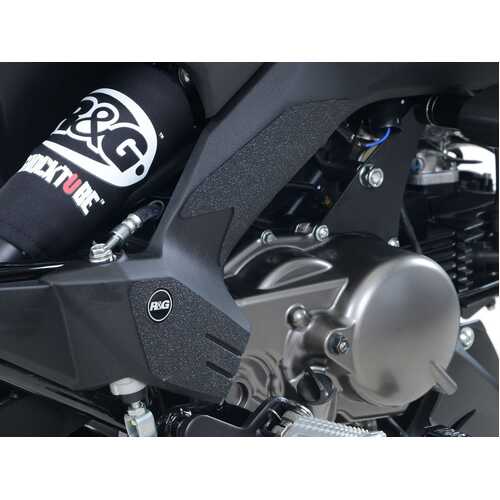 Kawasaki Z 125 Boot Guard 4-piece Kit (frame-mounted)