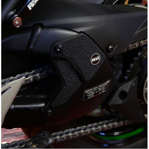 H2 SX B/Guard 3-pc,2 on left swingarm + 1 on exhaust shield