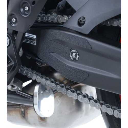 YAM MT-07 BOOT GRD KIT BLK 2PC