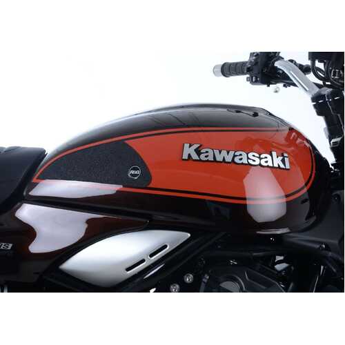 R&G Tank Traction Grip Kit - Kawasaki Z900RS Traction Grips 2-Grip Kit (Black)