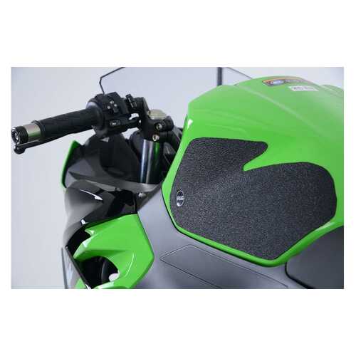 R&G Tank Traction Grip Kit - Tank Traction Grips Ninja 400 (Black)