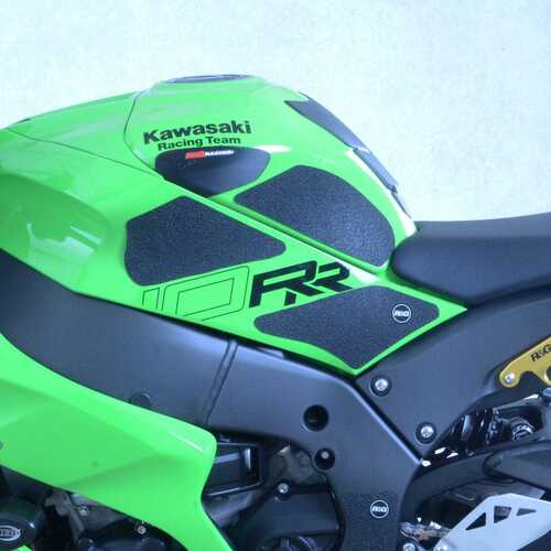 Kawasaki ZX-10R/RR '21-Traction Grips 6-Grip Kit (Clear)