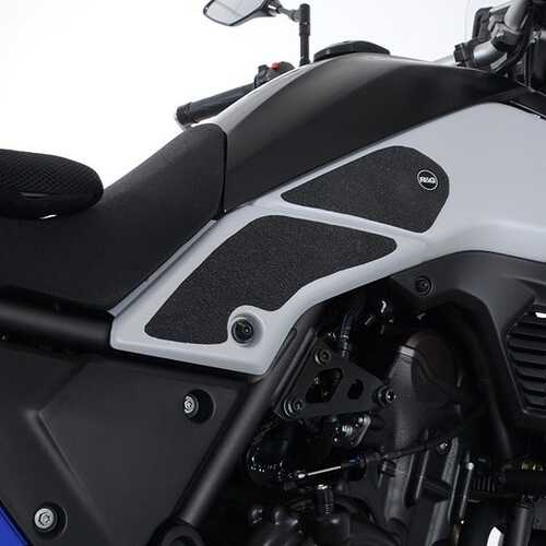 R&G Tank Traction Grip Kit - Yamaha XTZ700 Tenere '19- Traction Grips : 4-Grip Kit (Black)