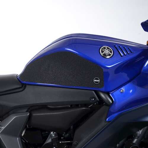 R&G  Yamaha R7 '22- Traction Grips : 2-Grip Kit (Black)