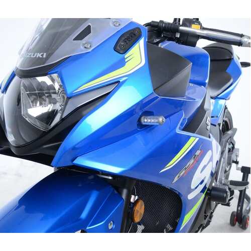 Adapters for Suz GSX250R '17- for use with Micro Indicators