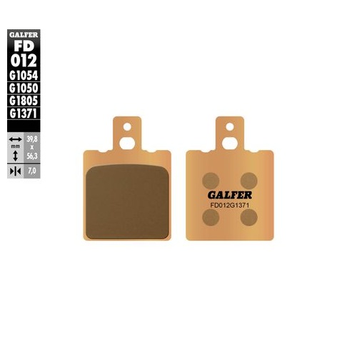 Galfer Hh Sintered Compound 1