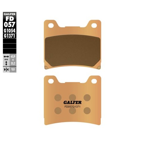 Galfer Hh Sintered Compound 75