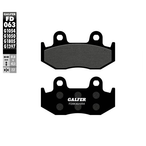 Galfer Hh Sintered Compound 2