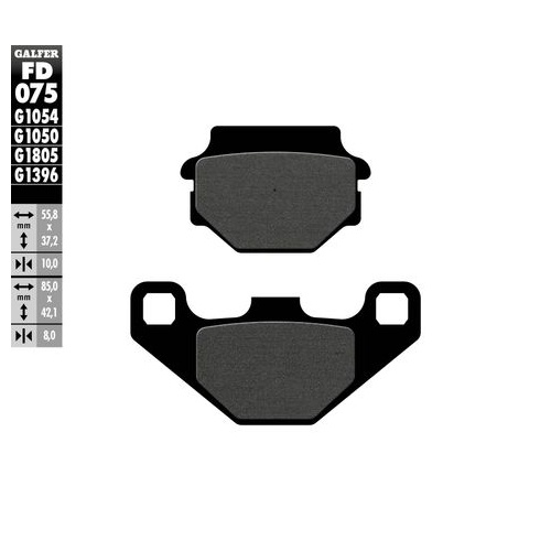 Galfer Semi-Metallic Compound 16