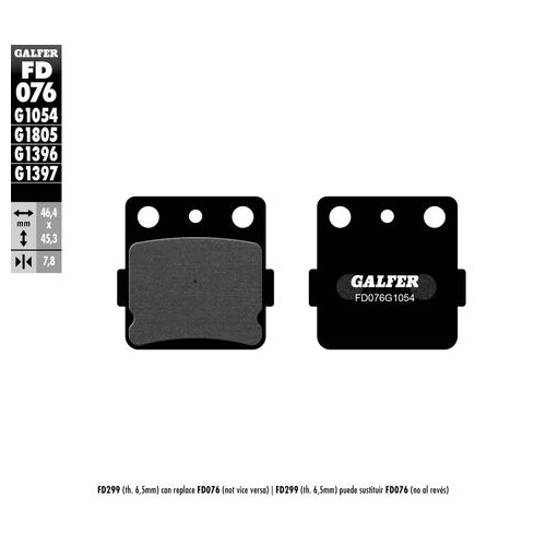 Galfer Semi-Metallic Compound 17