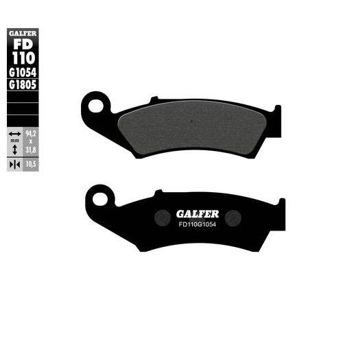 Galfer Semi-Metallic Compound 36