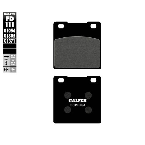 Galfer Semi-Metallic Compound 37