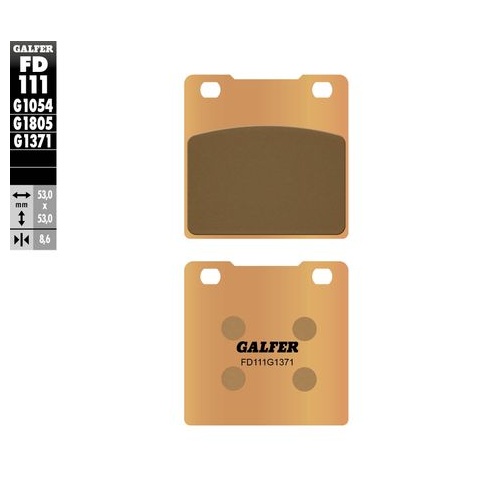 Galfer Hh Sintered Compound 8