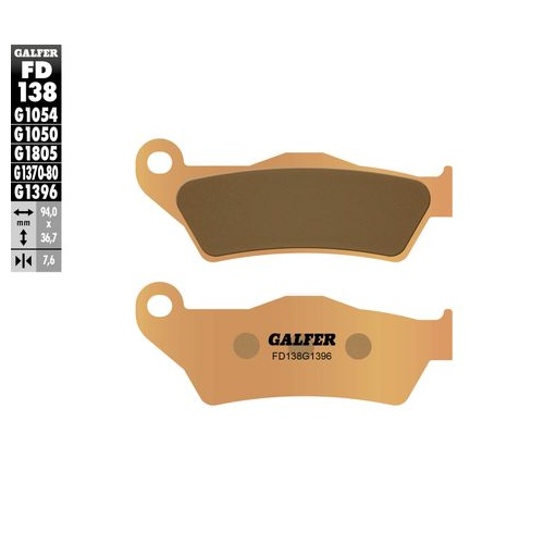 Galfer Hh Sintered Compound 10