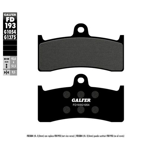 Galfer Semi-Metallic Compound 59