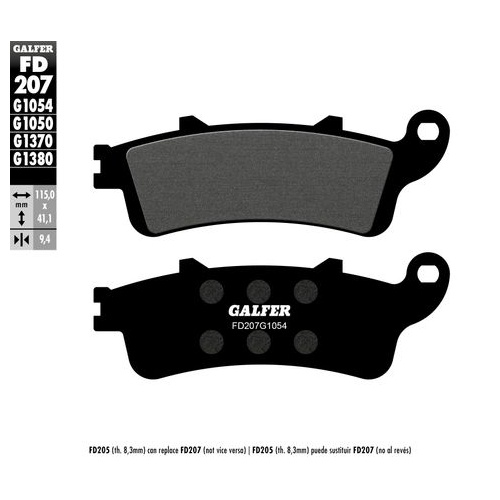 Galfer Hh Sintered Compound 22