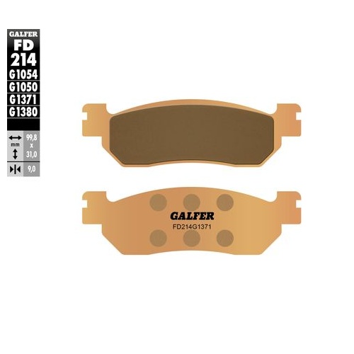 Galfer Hh Sintered Compound 24