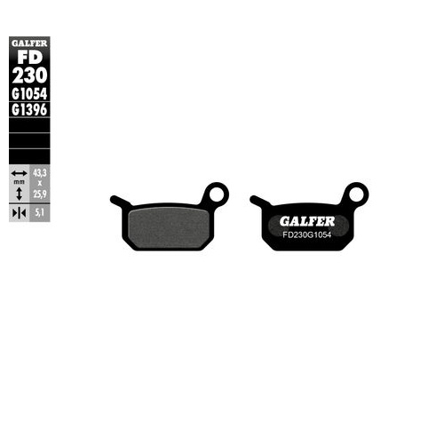 Galfer Semi-Metallic Compound 64