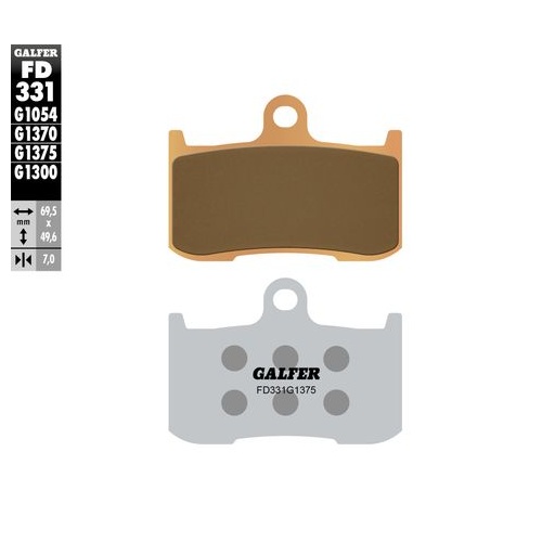 Galfer Hh Sintered Compound 44