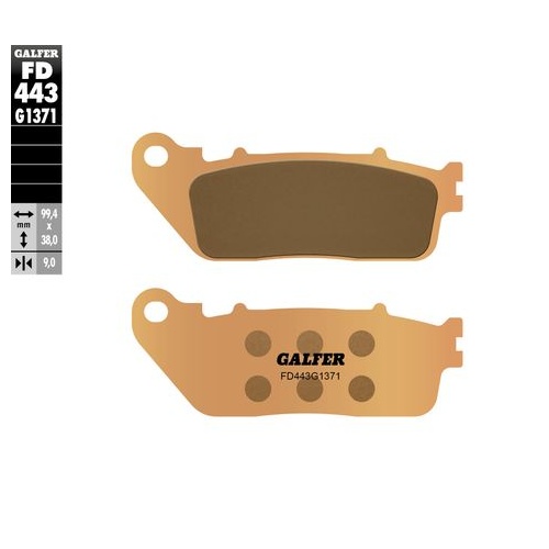 Galfer Hh Sintered Compound 64