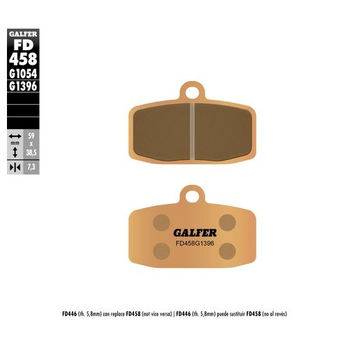 Galfer Hh Sintered Compound 66