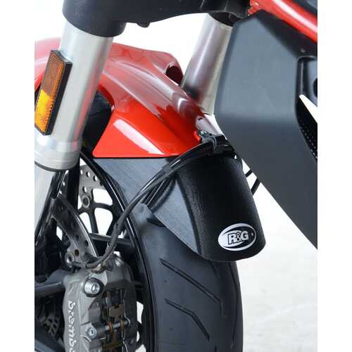 R&G Fender Extender - BLACK, Ducati Monster 797