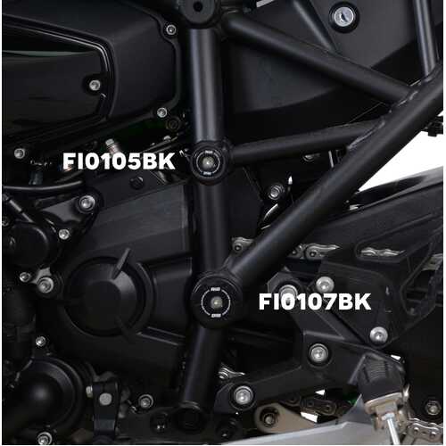 Frame Plug (left side, lower frame), Kawasaki H2/H2R/H2SX