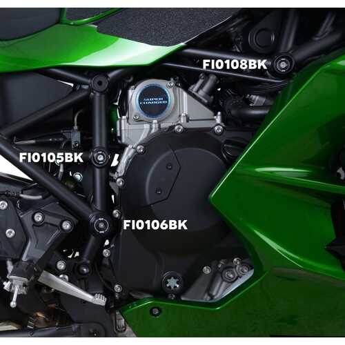 Frame Plug (right side, front, top), Kawasaki H2/H2R/H2SX