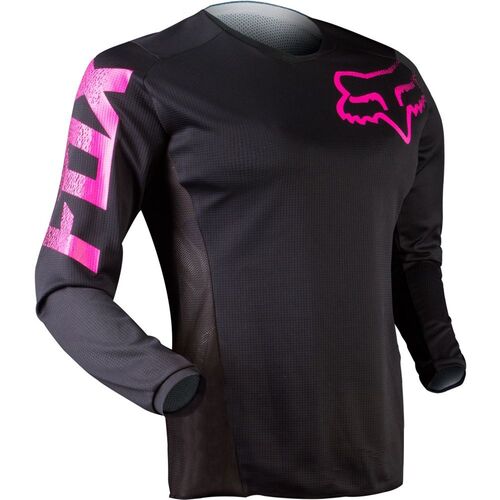 Fox 2020 Blackout Youth Girls Jersey Black Pink