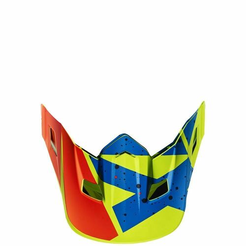 Fox MX17 V2 Nirv Visor Yellow Blue