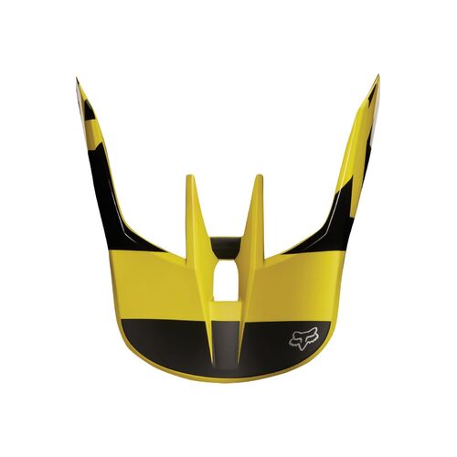 Fox V2 Preme Visor 2018 Black Yellow