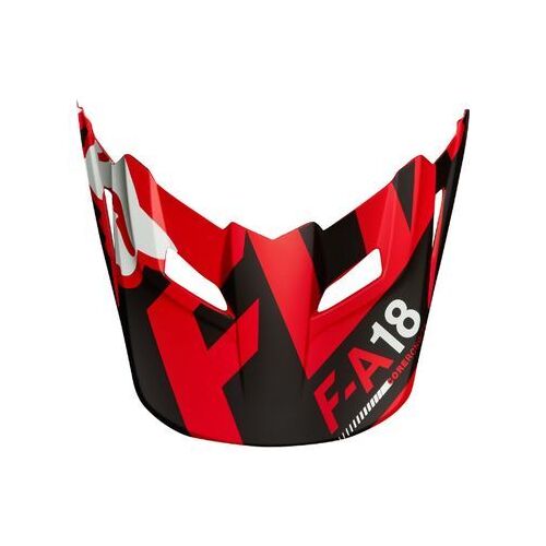 Fox Youth V1 Sayak Visor 2018 Red