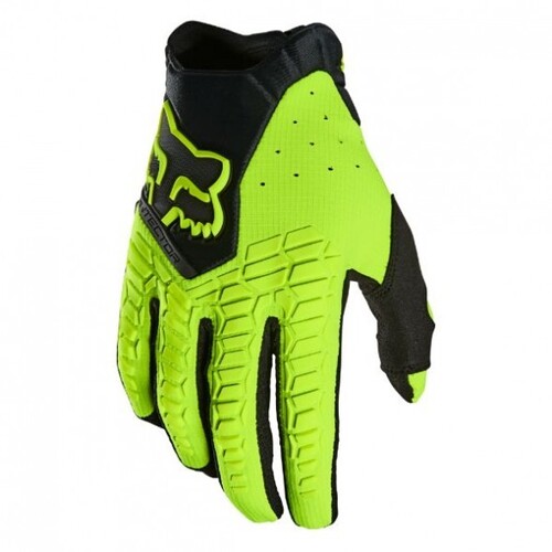 Fox 2021 Pawtector Glove Fluro Yellow