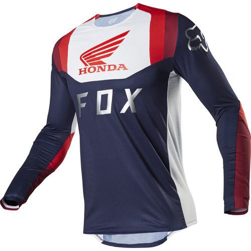 Fox 2020 Flexair Honda Jersey Navy Red