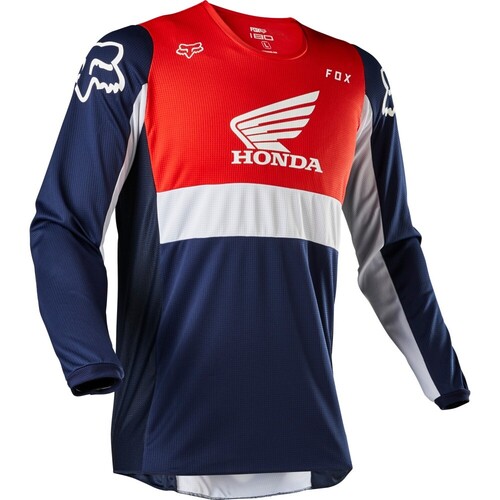 Fox 2020 180 Honda Jersey Navy Red