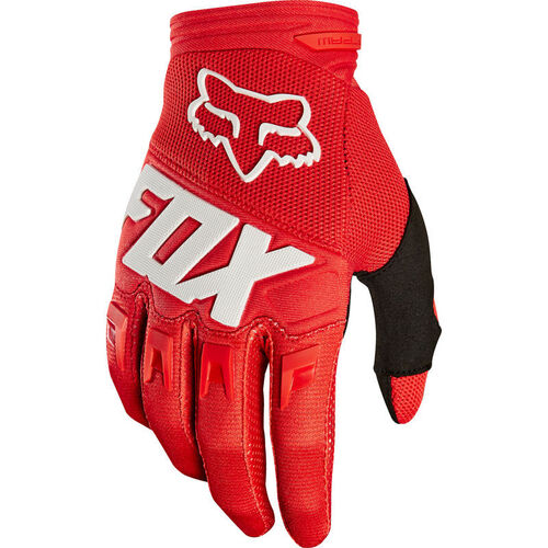 Fox 2020 Dirtpaw Youth Race Glove Red