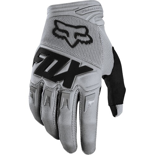 Fox 2020 Dirtpaw Youth Race Glove Grey