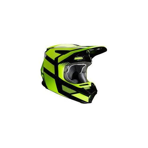 Fox V2 Hayl ECE Helmet 2020 Fluro Yellow