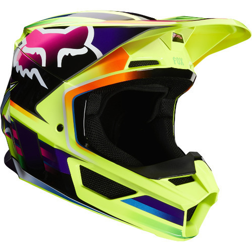 Fox V1 Gama Helmet 2020 Yellow