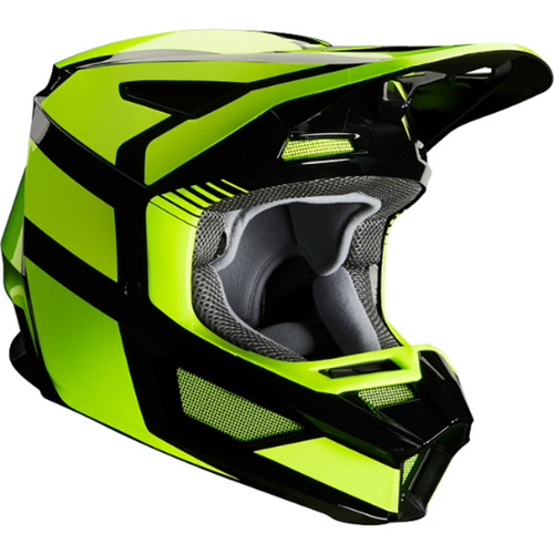 Fox Youth V2 Hayl ECE Helmet 2020 Fluro Yellow