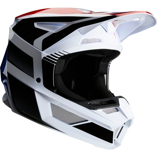 Fox Youth V2 Hayl ECE Helmet 2020 Blue Red