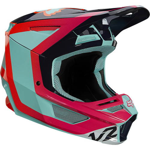 Fox V2 Voke ECE Helmet 2021 Aqua