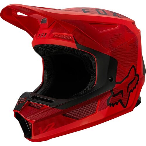 Fox V2 Speyer ECE Helmet 2021 Flame Red