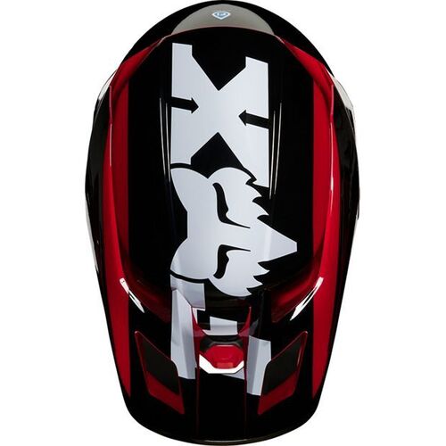 Fox V2 Hayl Visor 2019 Flame Red