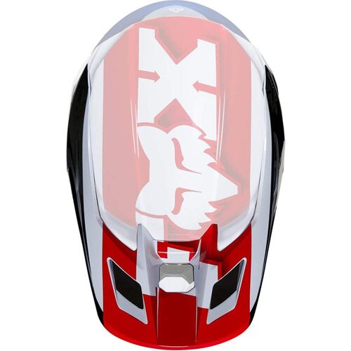 Fox V2 Hayl Visor 2019 Blue Red