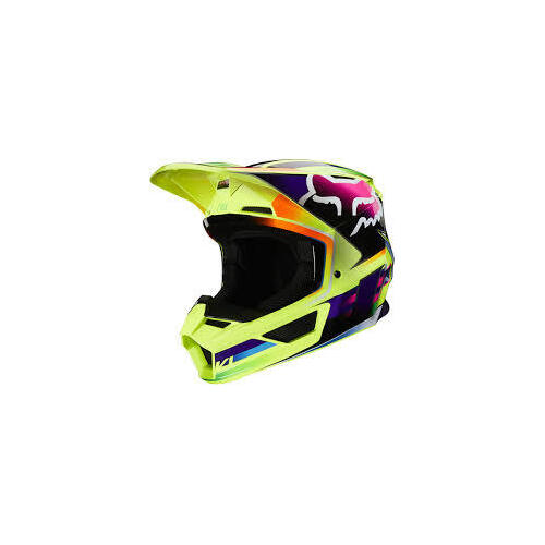 Fox V1 Gama ECE Helmet Yellow