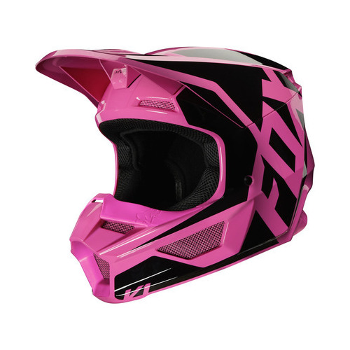 Fox Youth V1 Prix ECE Helmet Pink