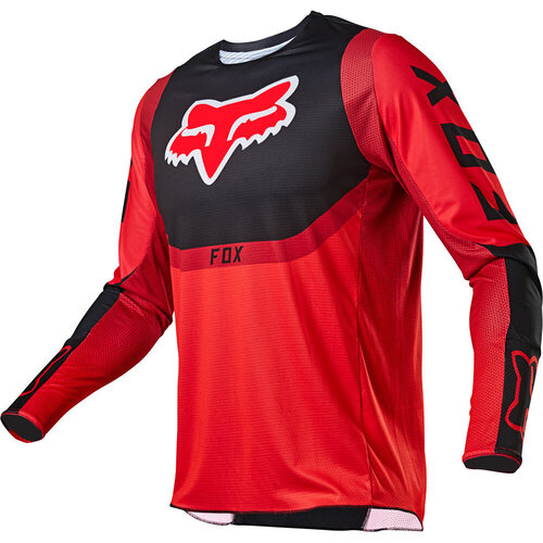 Fox 2021 360 Voke Jersey Fluro Red