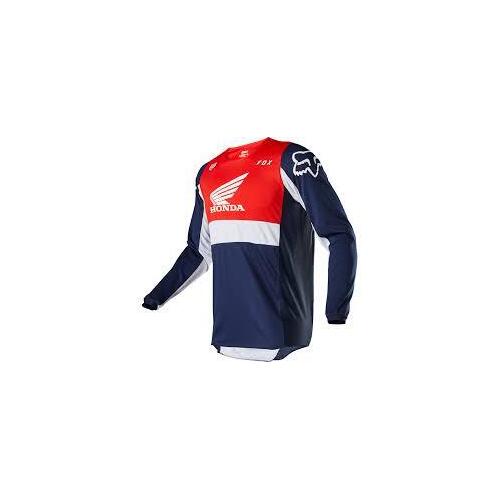 Fox 2021 180 Honda Jersey Navy Red