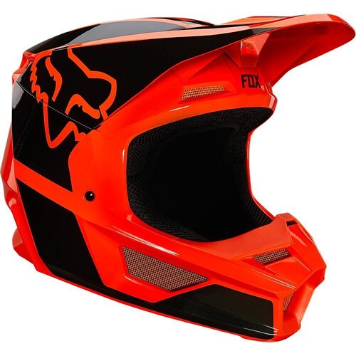 Fox V1 Revn ECE Helmet 2021 Fluro Orange